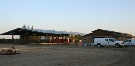 German Shepherd Kennel building